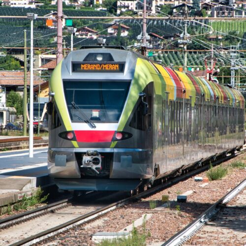 Ausbau der Bahnlinie Meran-Bozen & Riggertalschleife